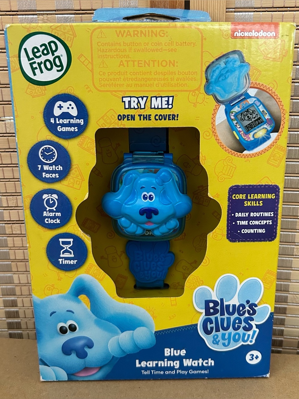 NWT leap frog blues clues learning watch